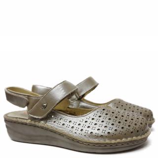 PODOLINE MACERATA SANDAL PREPARED PERFORATED WITH REMOVABLE FOOTBED TEAR