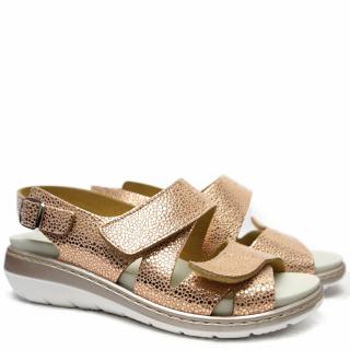 DUNA WOVEN LEATHER SANDAL REMOVABLE FOOTBED