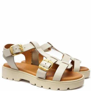 WE DO CAGED SANDAL WITH EXTRA SOFT BOTTOM DOUBLE BUCKLE
