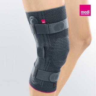 FGP GUNEMEDI PRO ELASTIC KNEE PADS WITH POLYCENTRIC JOINT IN EXTRAWIDE TECHNOPOLYMER