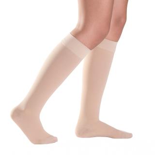 SIGVARIS COTTON AD COMPRESSION STOCKINGS CALF CL2 CLOSED TOE NATURE