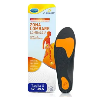DR.SCHOLL'S FOOTBED FOR LUMBAR AREA AND LOWER BACK PAIN