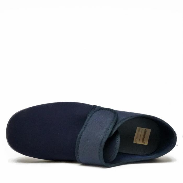 DIAMANTE BLUE SLIPPERS FOR MEN ELASTIC FABRIC REMOVABLE INSOLE - photo 3
