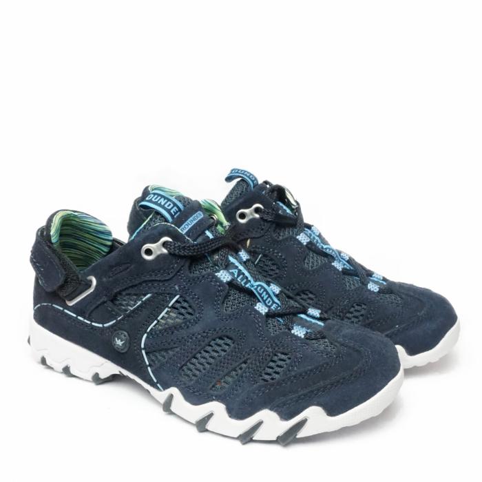 ALLROUNDER BY MEPHISTO NIWA BLUE TREKKING SHOES FOR WOMEN - photo 1