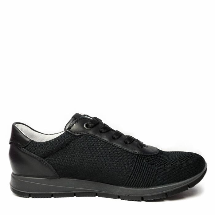 ENVAL SOFT SHOES IN BLACK FABRIC WITH REMOVABLE FOOTBED - photo 1