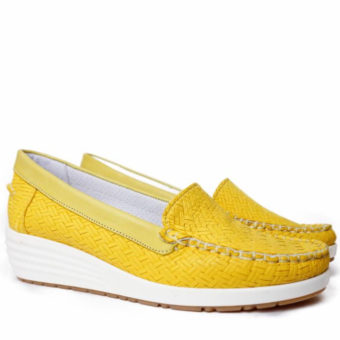 SANTE' MOCCASIN NAPPA WOVEN HIGH WEDGE REMOVABLE FOOTBED - photo 5