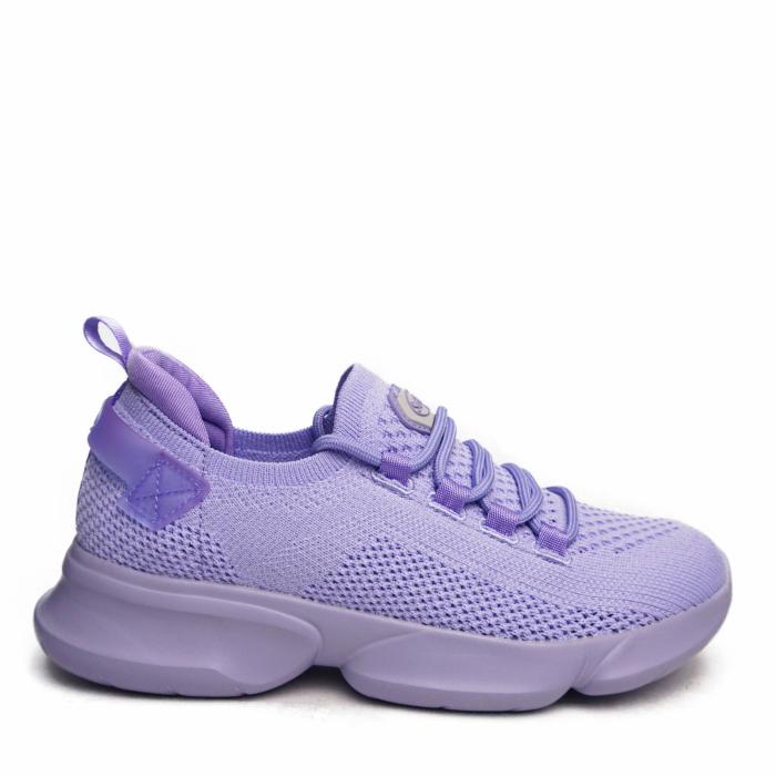 SCHOLL CAMDEN SNEAKERS IN LILAC FABRIC - photo 2