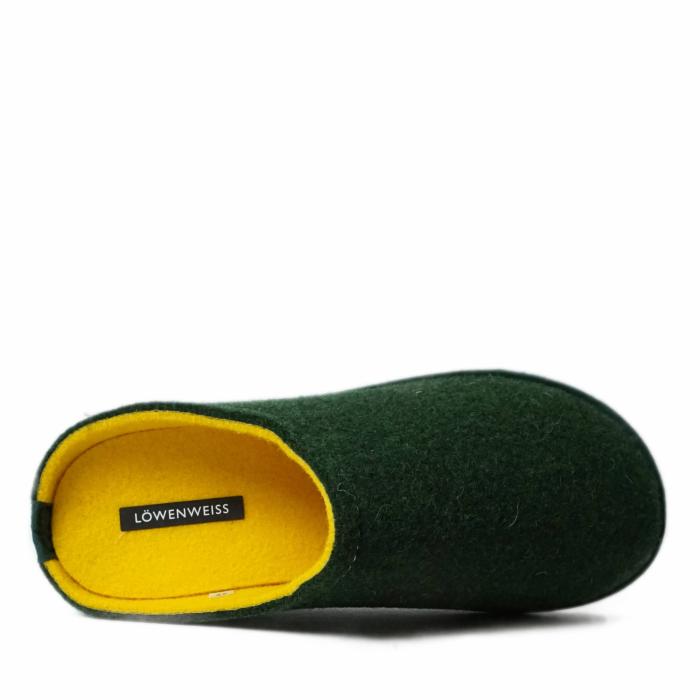 LOWENWEISS EASY BICOLOR WOOL SLIPPER REMOVABLE FOOTBED - photo 3