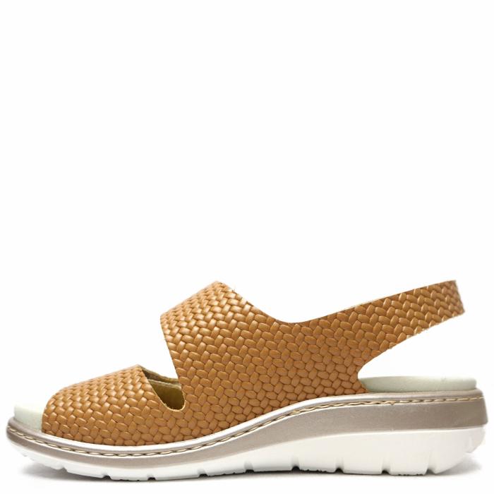 DUNA WOVEN LEATHER SANDAL REMOVABLE FOOTBED - photo 2